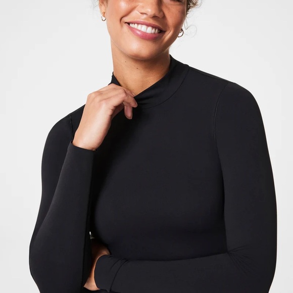 SPANX Tops - New SPANX Fit-To-You
Long Sleeve Mockneck Top